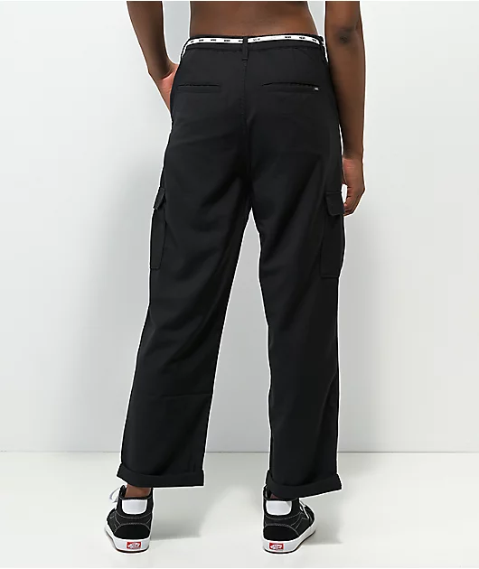 Vans Leg Up Black Cargo Pants