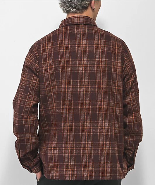 Independent Mesa Brown Flannel Shirt