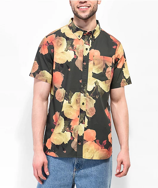 Empyre Otto Blown Grey Short Sleeve Shirt