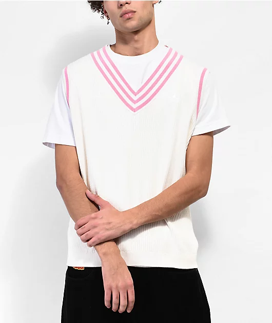 Adidas x Maxallure White Sweater Vest