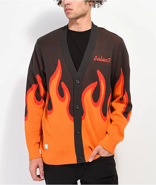 Salem7 Flame Black & Orange Cargian