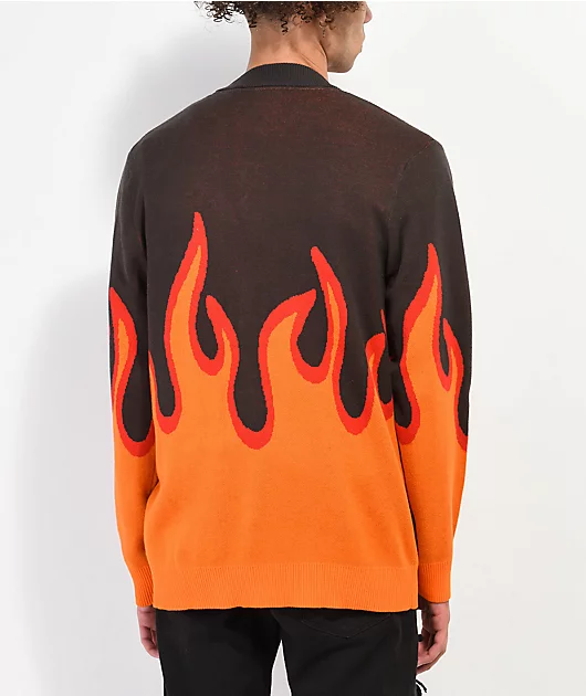 Salem7 Flame Black & Orange Cargian