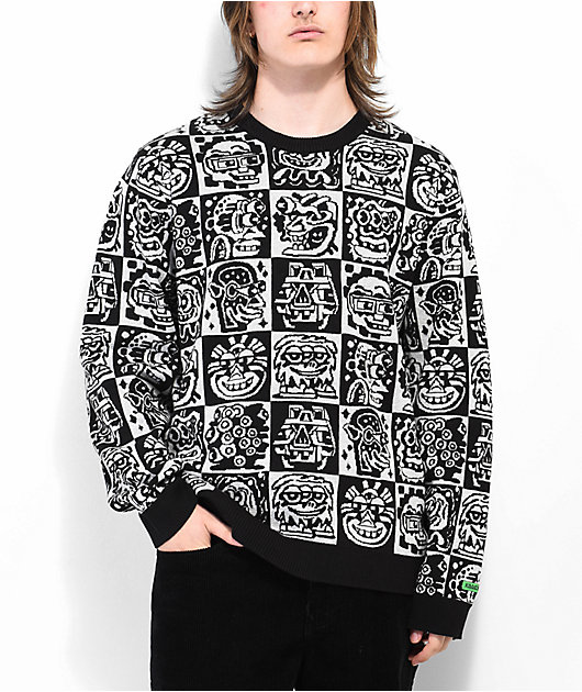 Killer Acid Heads Black Sweater