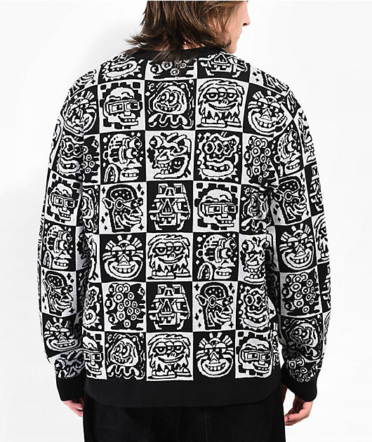 Killer Acid Heads Black Sweater