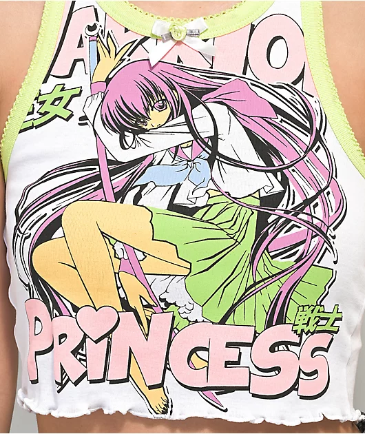 NGOrder Warrior Princess White Tank Top