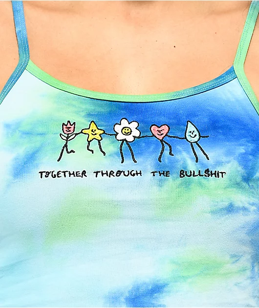 21657-a.lab-cherry-together-blue-green-tie-dye-tank-top-3.webp A.LAB Cherry Together Blue & Green Tie Dye Tank Top