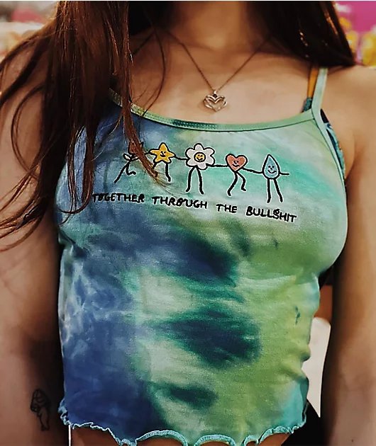 21657-a.lab-cherry-together-blue-green-tie-dye-tank-top-4.webp A.LAB Cherry Together Blue & Green Tie Dye Tank Top