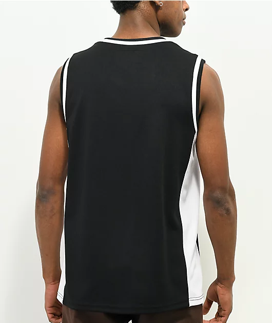 Empyre Free Throw Black & White Basketball Jersey