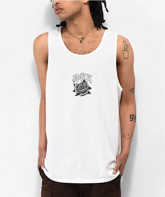 DGK Nuestra Vida White Tank Top