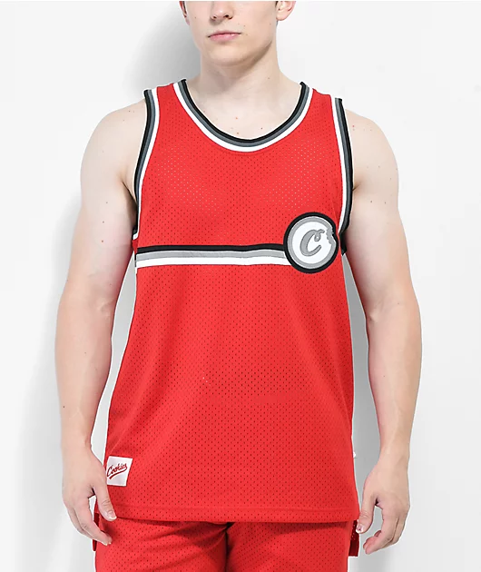 Cookies Puttin In Work Red Basketball Jersey