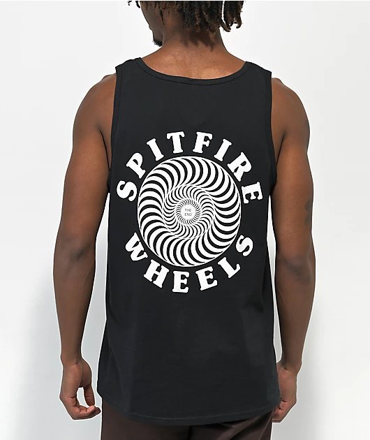 Spitfire OG Classic Black Tank Top