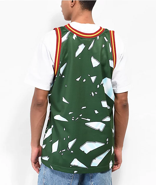 Mitchell & Ness x NBA Seattle Super Sonics Energy Green Basketball Jersey