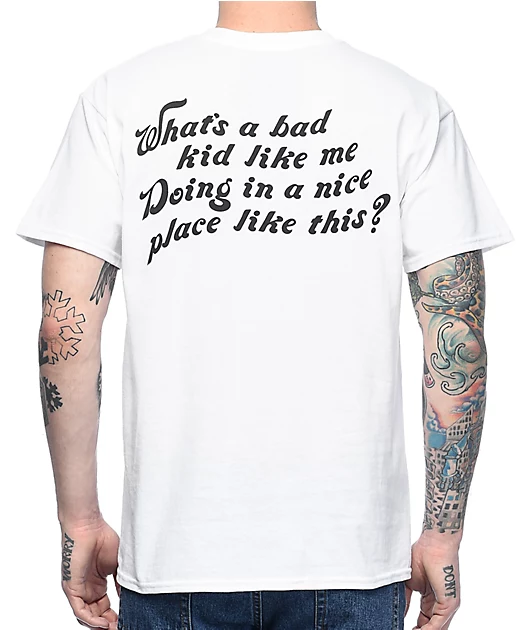 A.LAB Schemin' White T-Shirt