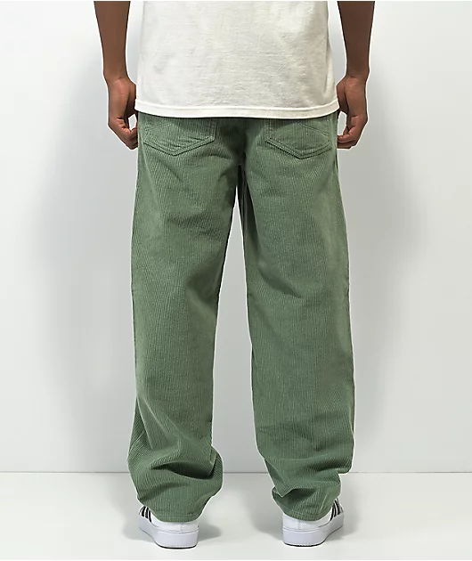 Empyre Skate Hedge Green Corduroy Pants