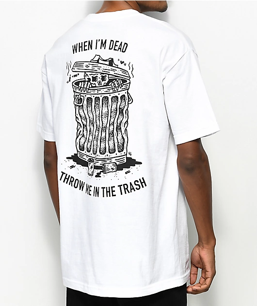 Lurking Class By Sketchy Tank When I Die White T-Shirt