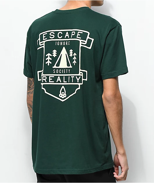 Dravus Escape Reality Green T-Shirt