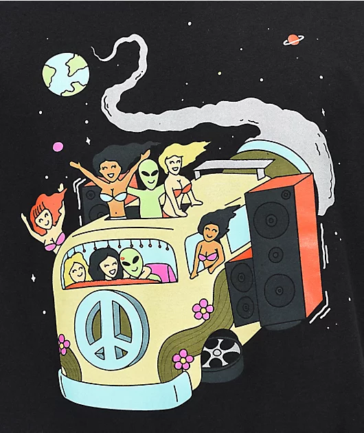 A-Lab Take A Ride Black T-Shirt