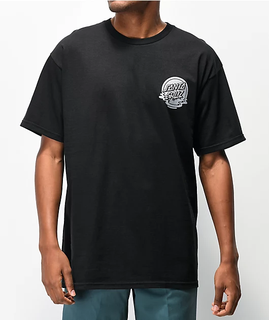 Santa Cruz Reflection Black T-Shirt