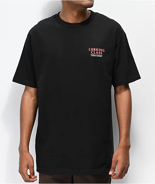 Lurking Class by Sketchy Tank Rampage Black T-Shirt
