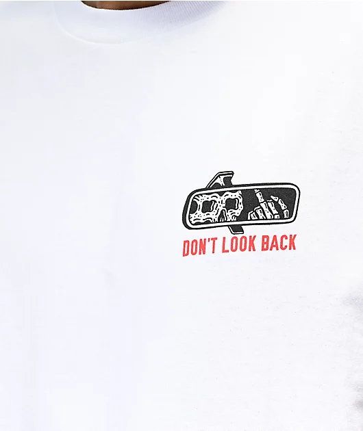 Lurking Class by Sketchy Tank Look Back White T-Shirt