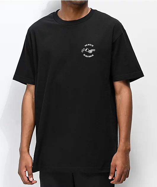 Lurking Class By Sketchy Tank Run Black T-Shirt