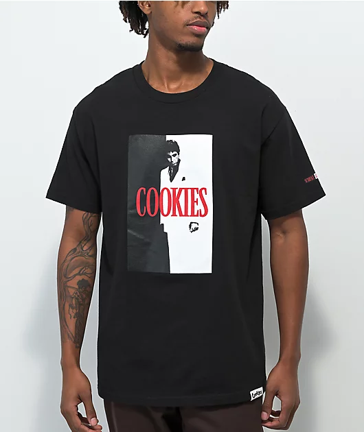Scarface x Cookies Black T-Shirt