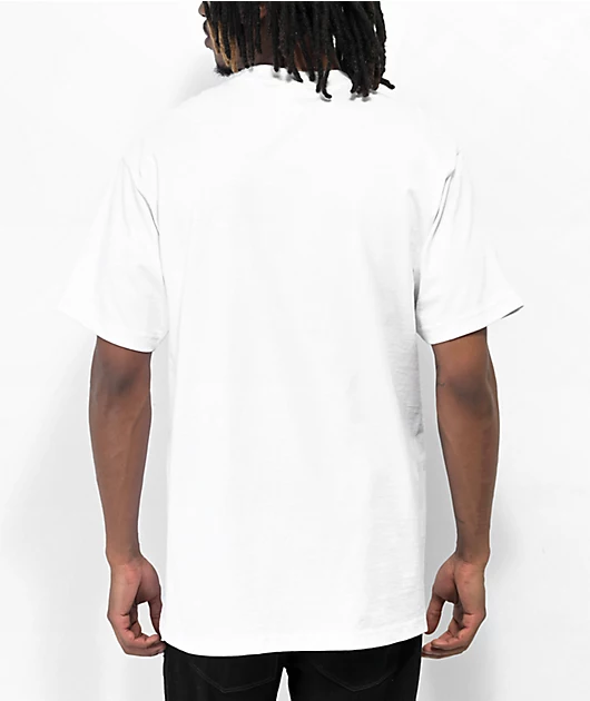 Shaka Wear Max Heavyweight White T-Shirt