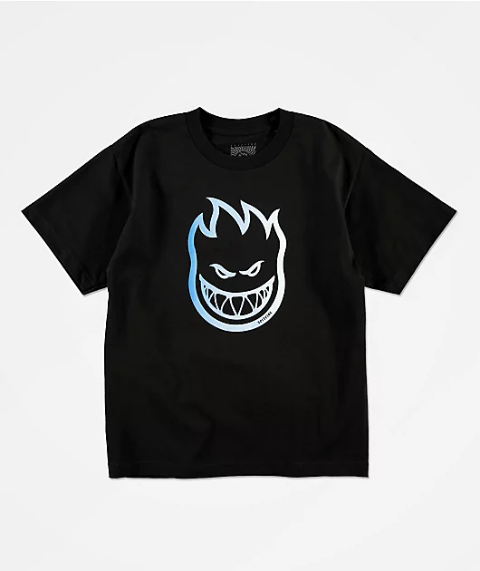 Spitfire Kids Big Head Fade Black T-Shirt