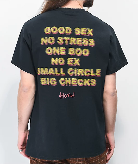 4Hunnid Good Sex Black T-Shirt