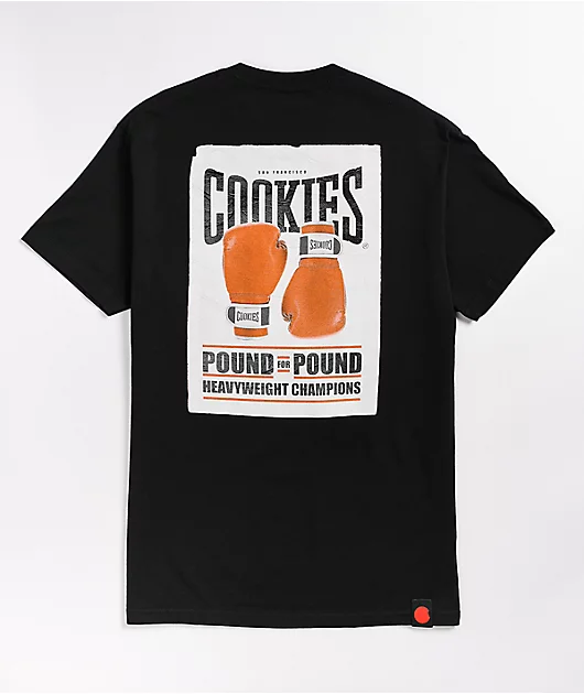 Cookies Pound For Pound Black T-Shirt