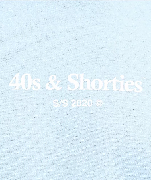 40s & Shorties General Logo Blue T-Shirt