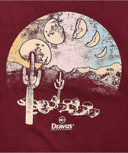 23603-dravus-many-moons-maroon-t-shirt-4.jpg Dravus Many Moons Maroon T-Shirt