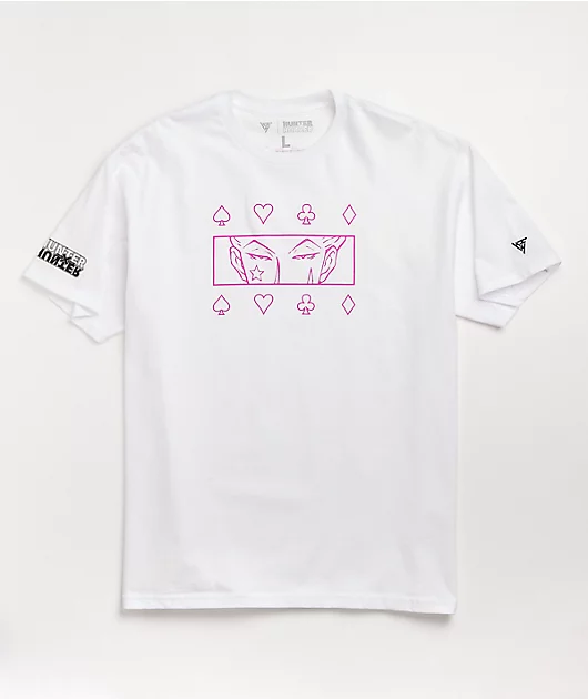 Hypland x Hunter x Hunter Hisoka Eye White T-Shirt