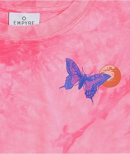 23707-empyre-sloane-skull-garden-pink-tie-front-t-shirt-3.webp Empyre Sloane Skull Garden Pink Tie Front T-Shirt