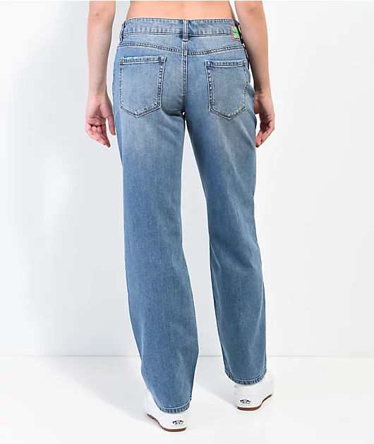 Empyre Tara Low Rise Denim Skate Jeans