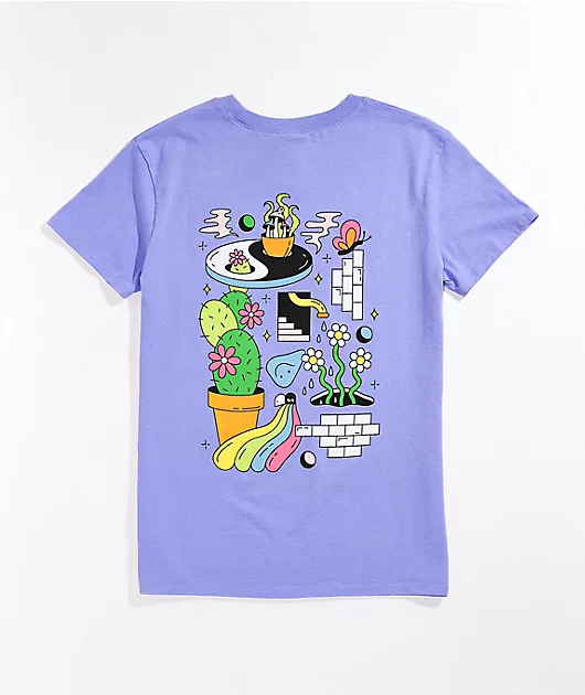 A.LAB Rainen Planters Lavender T-Shirt