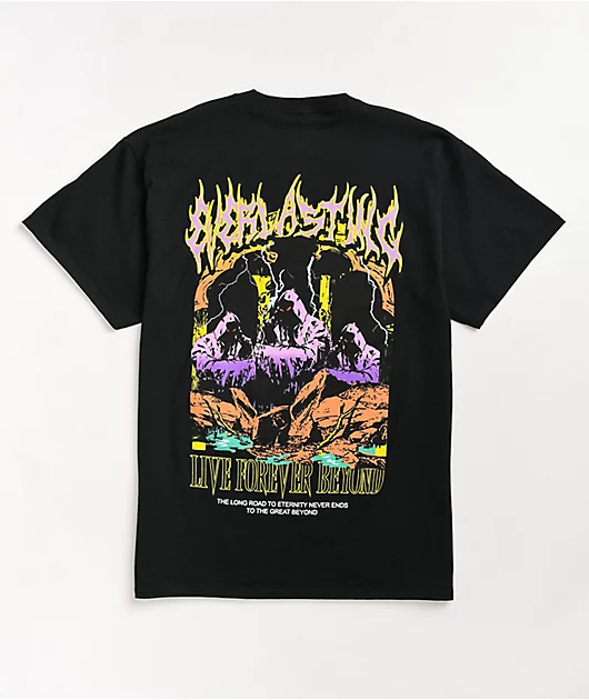 Vitriol Live Forever Black T-Shirt