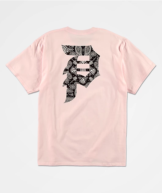 Primitive Dirty P Paisley Pink T-Shirt
