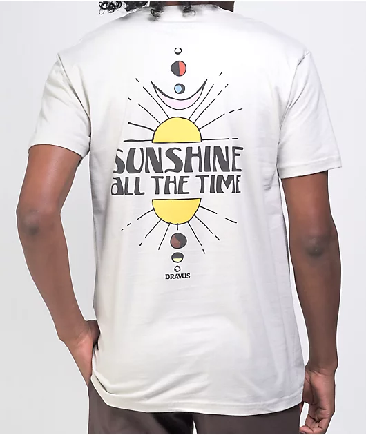 Dravus Sunshine Time White T-Shirt