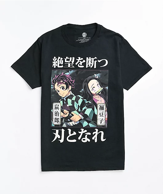 Demon Slayer Black T-Shirt