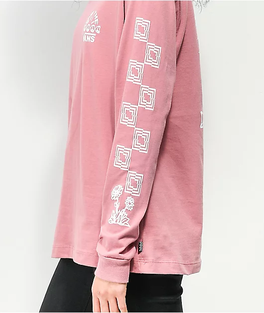 24569-vans-silent-mode-pink-long-sleeve-t-shirt-3.webp Vans Silent Mode Pink Long Sleeve T-Shirt