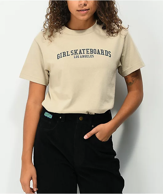Girl Team Khaki T-Shirt