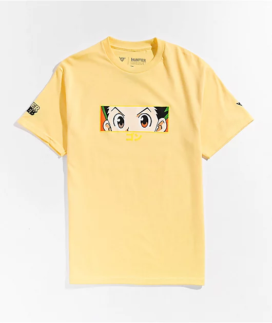 Hypland x Hunter x Hunter Gon Eye Yellow T-Shirt