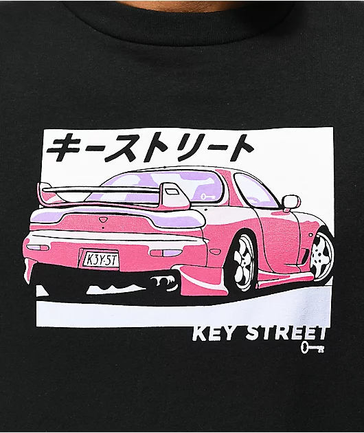 24720-key-street-kaiten-black-t-shirt-2.webp Key Street Kaiten Black T-Shirt