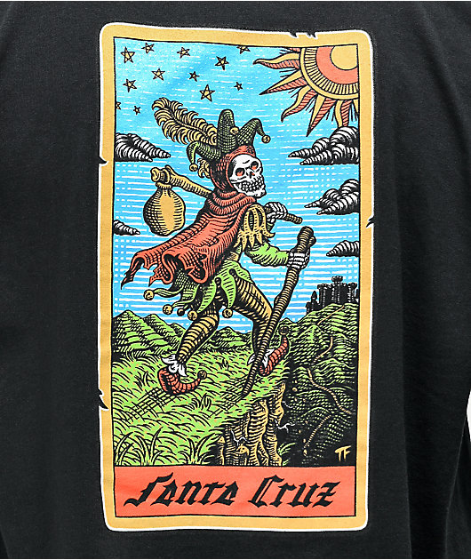 24774-santa-cruz-tarot-black-t-shirt-4.jpg Santa Cruz Tarot Black T-Shirt