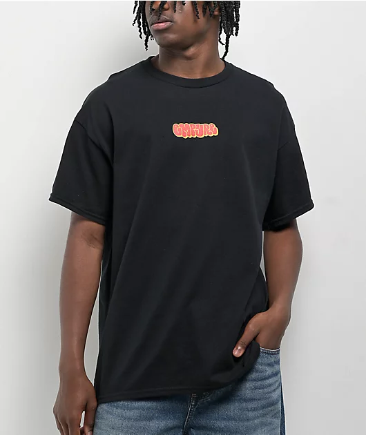 Empyre Spray Logo Black T-Shirt