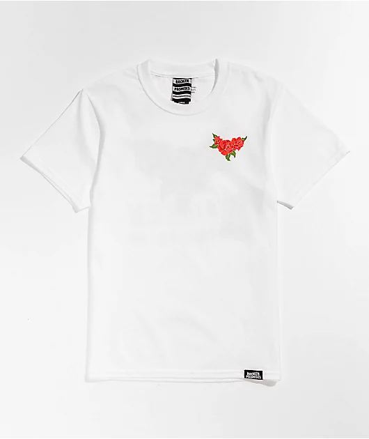 Broken Promises Kids' Embrace Ur Feels White T-Shirt