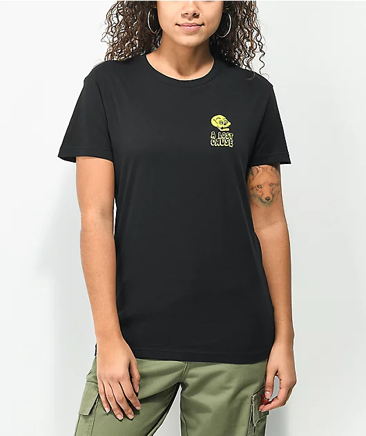 A Lost Cause Ridin' High Black T-Shirt