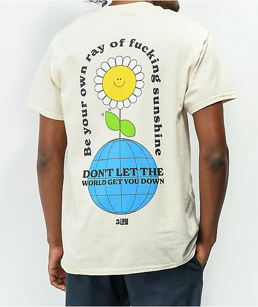 A.LAB Ray O' Sunshine Cream T-Shirt