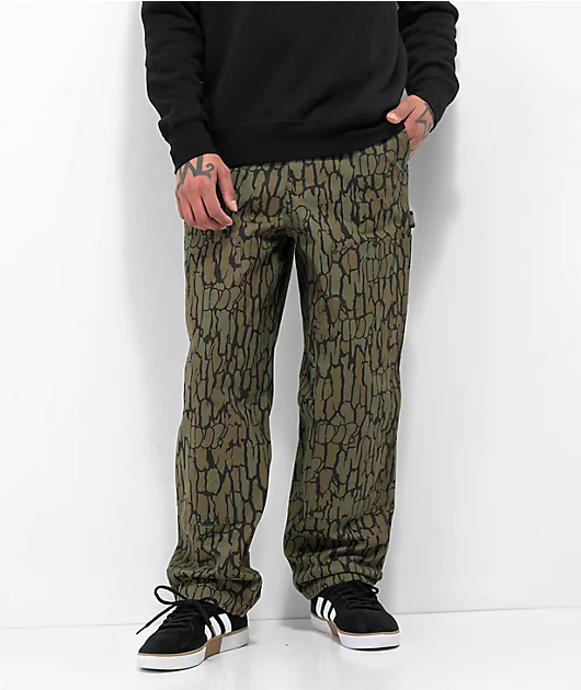 HUF Gilman Double Knee Camo Carpenter Pants